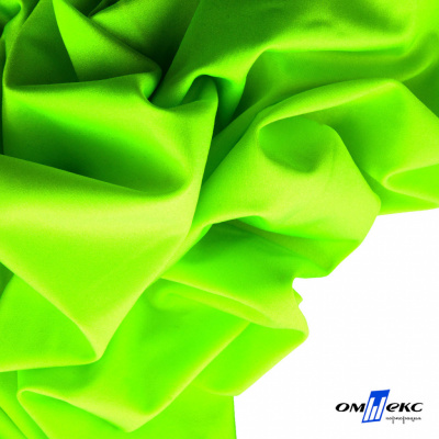 Бифлекс "ОмТекс", 200 гр/м2, шир. 150 см, цвет зелёный неон, (3,23 м/кг), блестящий - купить в Уфе. Цена 1 672.04 руб.