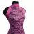 Кружевное полотно стрейч XD-WINE, 100 гр/м2, шир.150см, цвет розовый - купить в Уфе. Цена 1 851.10 руб.