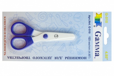 Ножницы G-510 детские 123 мм - купить в Уфе. Цена: 137.45 руб.