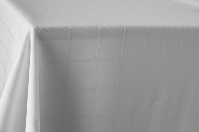 Скатертная ткань 25536/2005, 174 гр/м2, шир.150см, цвет белый - купить в Уфе. Цена 269.46 руб.
