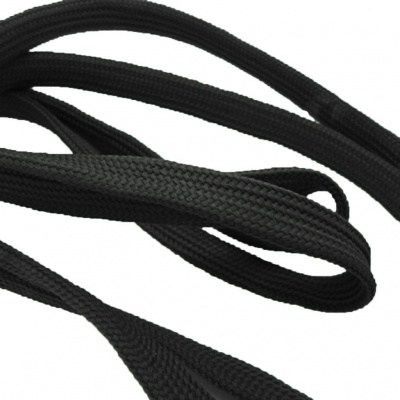 Шнурки т.5 110 см черный - купить в Уфе. Цена: 23.25 руб.