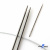 Спицы для вязания металлические d-2.5 мм круговые на тросике 53 см - купить в Уфе. Цена: 53.90 руб.