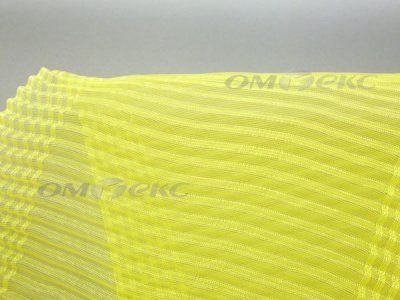 Лента капроновая "Гофре", шир. 110 мм/уп. 50 м, цвет жёлтый - купить в Уфе. Цена: 33.37 руб.