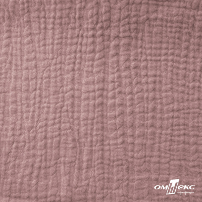 Ткань Муслин, 100% хлопок, 125 гр/м2, шир. 135 см   Цв. Пудра Розовый   - купить в Уфе. Цена 388.08 руб.