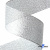 Лента металлизированная "ОмТекс", 50 мм/уп.22,8+/-0,5м, цв.- серебро - купить в Уфе. Цена: 149.71 руб.