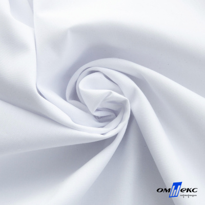 Ткань сорочечная  Вита 80% пэ/20% хл, 115 гр/м, шир. 150 см - белый - купить в Уфе. Цена 170.90 руб.