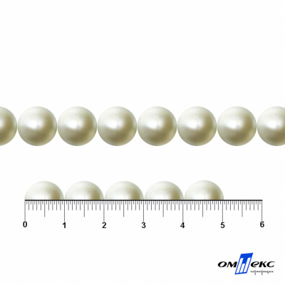 0404-5146В-Полубусины пластиковые круглые "ОмТекс", 10 мм, (уп.50гр=175+/-3шт), цв.065-молочный - купить в Уфе. Цена: 63.46 руб.