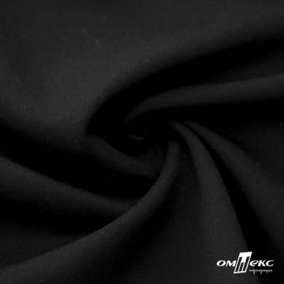 Ткань костюмная "Эльза" 80% P, 16% R, 4% S, 160 г/м2, шир.150 см, цв-черный #1 - купить в Уфе. Цена 332.71 руб.