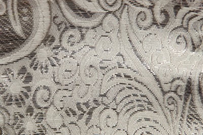 Ткань костюмная жаккард №10, 140 гр/м2, шир.150см, цвет св.серебро - купить в Уфе. Цена 383.29 руб.
