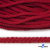 Шнур плетеный d-6 мм, круглый 70% хлопок 30% полиэстер, уп.90+/-1 м, цв.1064-красный - купить в Уфе. Цена: 588 руб.