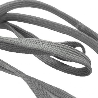 Шнурки т.5 80 см серый - купить в Уфе. Цена: 16.76 руб.