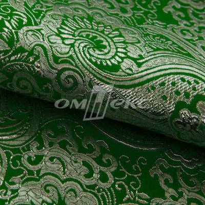 Ткань костюмная жаккард №4, 140 гр/м2, шир.150см, цвет зелёный - купить в Уфе. Цена 383.29 руб.