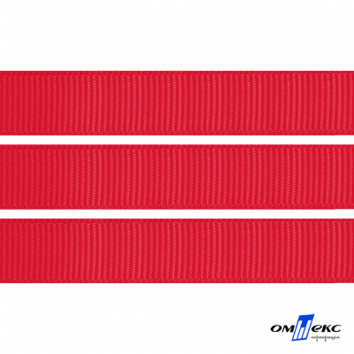 Репсовая лента 012, шир. 12 мм/уп. 50+/-1 м, цвет красный - купить в Уфе. Цена: 164.91 руб.