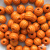 0309-Бусины деревянные "ОмТекс", 16 мм, упак.50+/-3шт, цв.003-оранжевый - купить в Уфе. Цена: 62.22 руб.