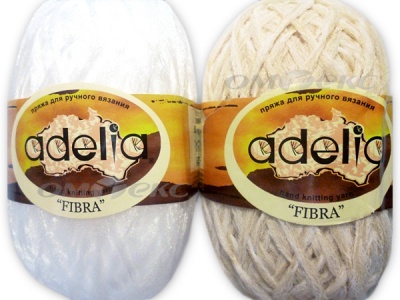Пряжа Adelia "Fibra", полиэстер 100%, 50 гр/200 м - купить в Уфе. Цена: 34.67 руб.