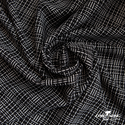 Ткань костюмная "Гарсия" 80% P, 18% R, 2% S, 335 г/м2, шир.150 см, Цвет черный - купить в Уфе. Цена 669.66 руб.