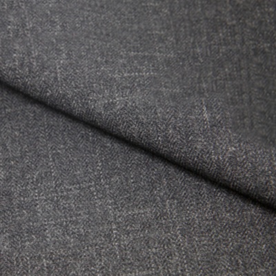 Ткань костюмная 25388 2010А, 207 гр/м2, шир.150см, цвет т.серый - купить в Уфе. Цена 353.07 руб.