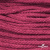 Шнур плетеный d-6 мм, 70% хлопок 30% полиэстер, уп.90+/-1 м, цв.1068-фуксия - купить в Уфе. Цена: 588 руб.