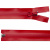 Молния водонепроницаемая PVC Т-7, 60 см, разъемная, цвет (820) красный - купить в Уфе. Цена: 49.39 руб.