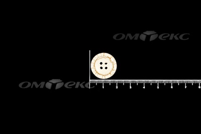 Пуговица деревянная круглая №33 (18мм) - купить в Уфе. Цена: 2.55 руб.