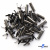 06032-Наконечник для шнура металл, отв. 4 мм, цв. тём.никель - купить в Уфе. Цена: 9.60 руб.