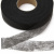 Прокладочная лента (паутинка) DF23, шир. 20 мм (боб. 100 м), цвет чёрный - купить в Уфе. Цена: 2.03 руб.