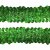 Тесьма с пайетками D4, шир. 30 мм/уп. 25+/-1 м, цвет зелёный - купить в Уфе. Цена: 1 087.39 руб.