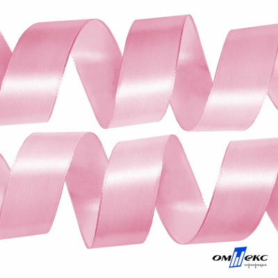 050-нежно-розовый Лента атласная упаковочная (В) 85+/-5гр/м2, шир.50 мм (1/2), 25+/-1 м - купить в Уфе. Цена: 120.46 руб.