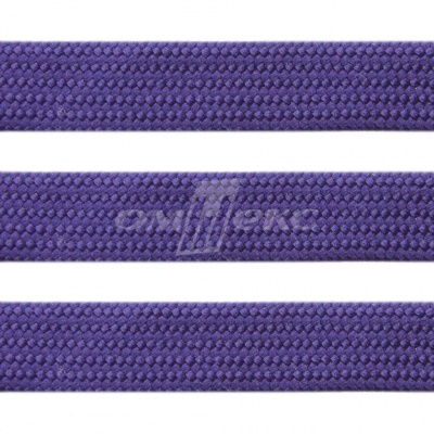 Шнур 15мм плоский (100+/-1м) №10 фиолетовый - купить в Уфе. Цена: 10.21 руб.