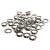 Люверсы, металлические/14мм/никель (упак.1000 шт) - купить в Уфе. Цена: 1 058.40 руб.