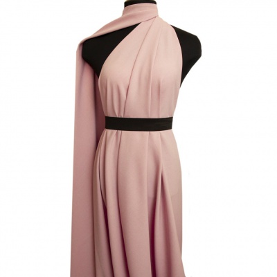Ткань костюмная габардин "Меланж" 6116А, 172 гр/м2, шир.150см, цвет розовая пудра - купить в Уфе. Цена 296.19 руб.
