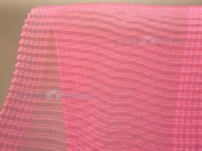 Лента капроновая "Гофре", шир. 110 мм/уп. 50 м, цвет розовый - купить в Уфе. Цена: 35.60 руб.
