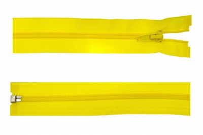 Спиральная молния Т5 131, 40 см, автомат, цвет жёлтый - купить в Уфе. Цена: 13.03 руб.