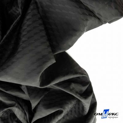 Ткань подкладочная Жаккард PV2416932, 93г/м2, 145 см,черный - купить в Уфе. Цена 241.46 руб.