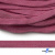 Шнур плетеный d-8 мм плоский, 70% хлопок 30% полиэстер, уп.85+/-1 м, цв.1029-розовый - купить в Уфе. Цена: 735 руб.