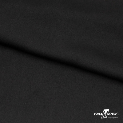 Ткань плательная Габриэль 100% полиэстер,140 (+/-10) гр/м2, шир. 150 см, цв. черный BLACK - купить в Уфе. Цена 248.37 руб.