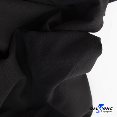 Ткань костюмная "Фабио" 80% P, 16% R, 4% S, 245 г/м2, шир.150 см, цв-черный #1 - купить в Уфе. Цена 470.17 руб.