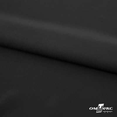 Плательная ткань "Невада", 120 гр/м2, шир.150 см, цвет чёрный - купить в Уфе. Цена 254.22 руб.
