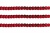 Пайетки "ОмТекс" на нитях, SILVER-BASE, 6 мм С / упак.73+/-1м, цв. 3 - красный - купить в Уфе. Цена: 468.37 руб.