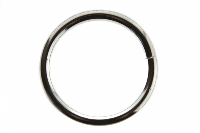 Кольцо металлическое d-38 мм, цв.-никель - купить в Уфе. Цена: 4.89 руб.