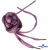 Шнурки #107-01, плоские 130 см, цв.розовый металлик - купить в Уфе. Цена: 35.45 руб.