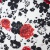 Плательная ткань "Фламенко" 22.1, 80 гр/м2, шир.150 см, принт растительный - купить в Уфе. Цена 239.03 руб.