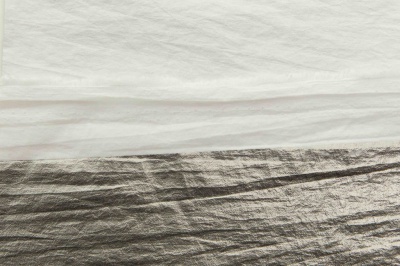 Текстильный материал "Диско"#1805 с покрытием РЕТ, 40гр/м2, 100% полиэстер, цв.6-тем.серебро - купить в Уфе. Цена 412.36 руб.