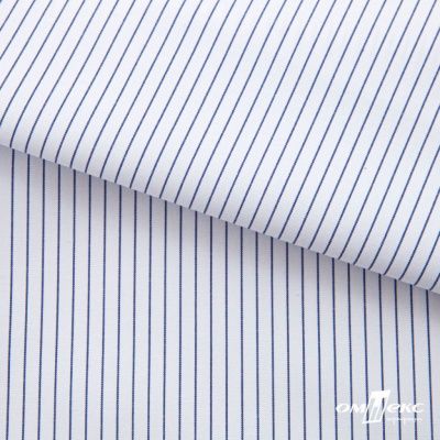 Ткань сорочечная Ронда, 115 г/м2, 58% пэ,42% хл, шир.150 см, цв.4-синяя, (арт.114) - купить в Уфе. Цена 306.69 руб.