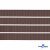 Репсовая лента 005, шир. 6 мм/уп. 50+/-1 м, цвет коричневый - купить в Уфе. Цена: 88.45 руб.