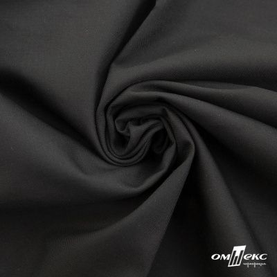 Ткань костюмная "Остин" 80% P, 20% R, 230 (+/-10) г/м2, шир.145 (+/-2) см, цв 4 - черный - купить в Уфе. Цена 380.25 руб.