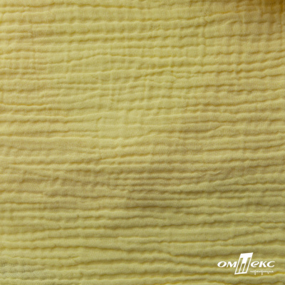 Ткань Муслин, 100% хлопок, 125 гр/м2, шир. 135 см (12-0824) цв.лимон нюд - купить в Уфе. Цена 337.25 руб.