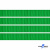 Репсовая лента 019, шир. 6 мм/уп. 50+/-1 м, цвет зелёный - купить в Уфе. Цена: 87.54 руб.