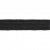 Резинка продежка С-52, шир. 7 мм (в нам. 100 м), чёрная  - купить в Уфе. Цена: 637.57 руб.