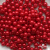 0404-0140-Бусины пластиковые под жемчуг "ОмТекс", 8 мм, (уп.50гр=218+/-3шт), цв.072-красный - купить в Уфе. Цена: 42.84 руб.